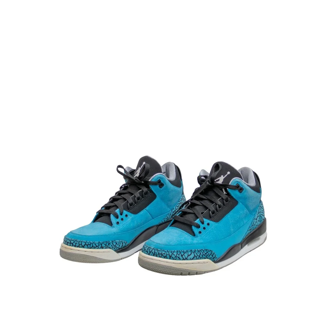Nike Air Jordan 3 Retro Powder Blue 136064-406 Men's Size US 10.5 UK 9.5 EU 44.5